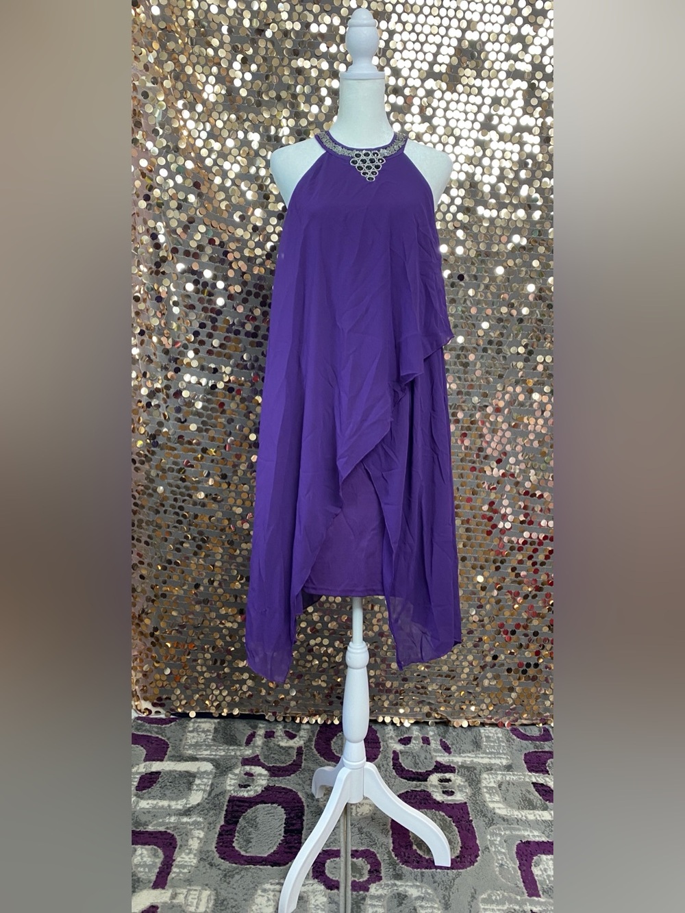 Purple dress size medium #1553